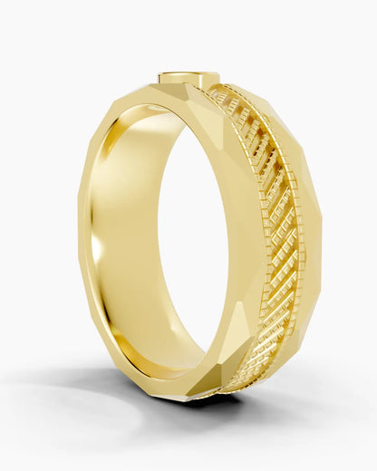 Crown Point Men Ring