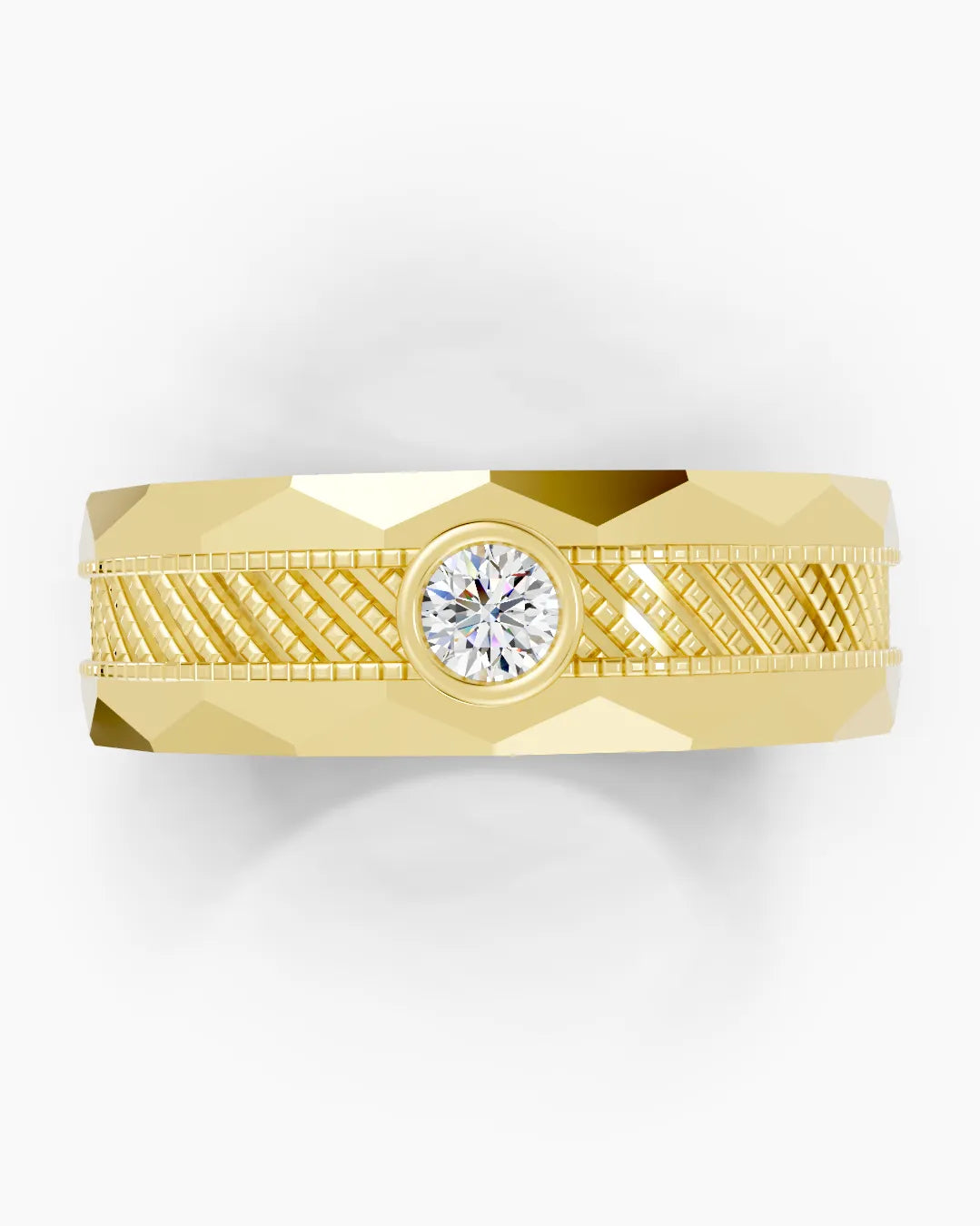 Crown Point Men Ring