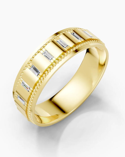 Streamline Band Men Ring