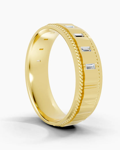 Streamline Band Men Ring