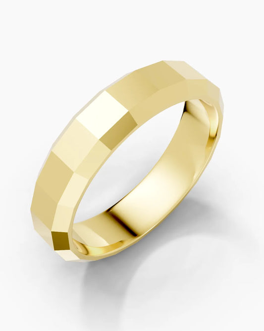 Tessellated Form Men Ring