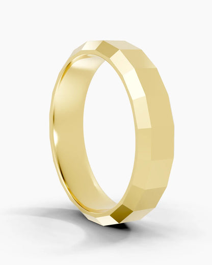 Tessellated Form Men Ring