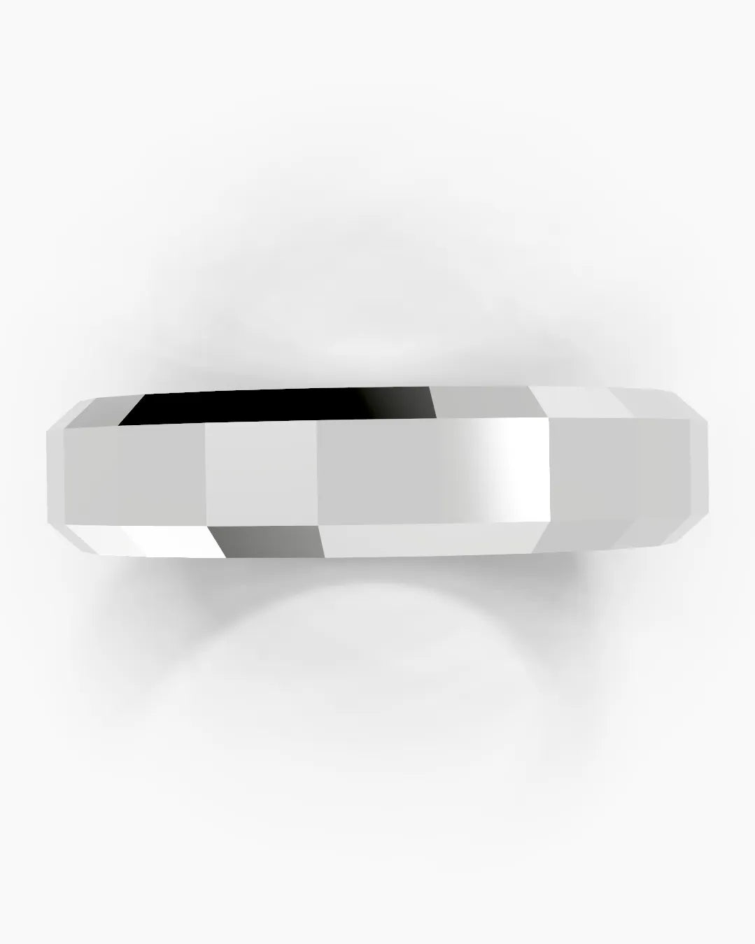 Squared Matrix Men Ring