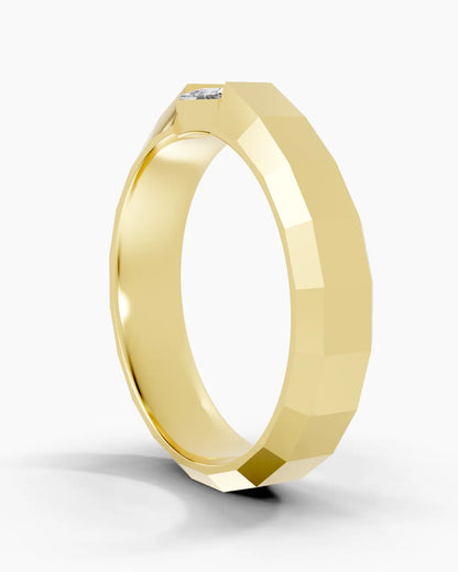 Facet Anchor Men Ring