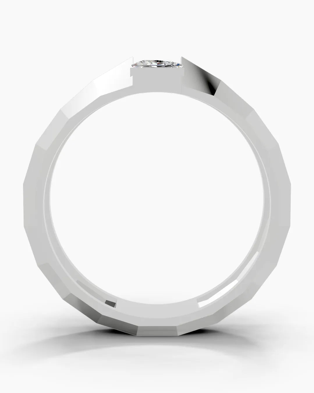Luxe Aperture Men Ring