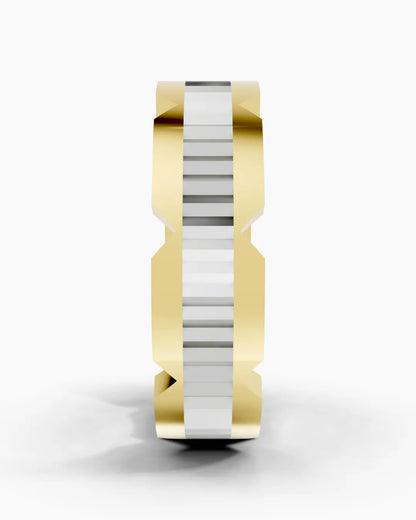 Milled Edge Men Ring