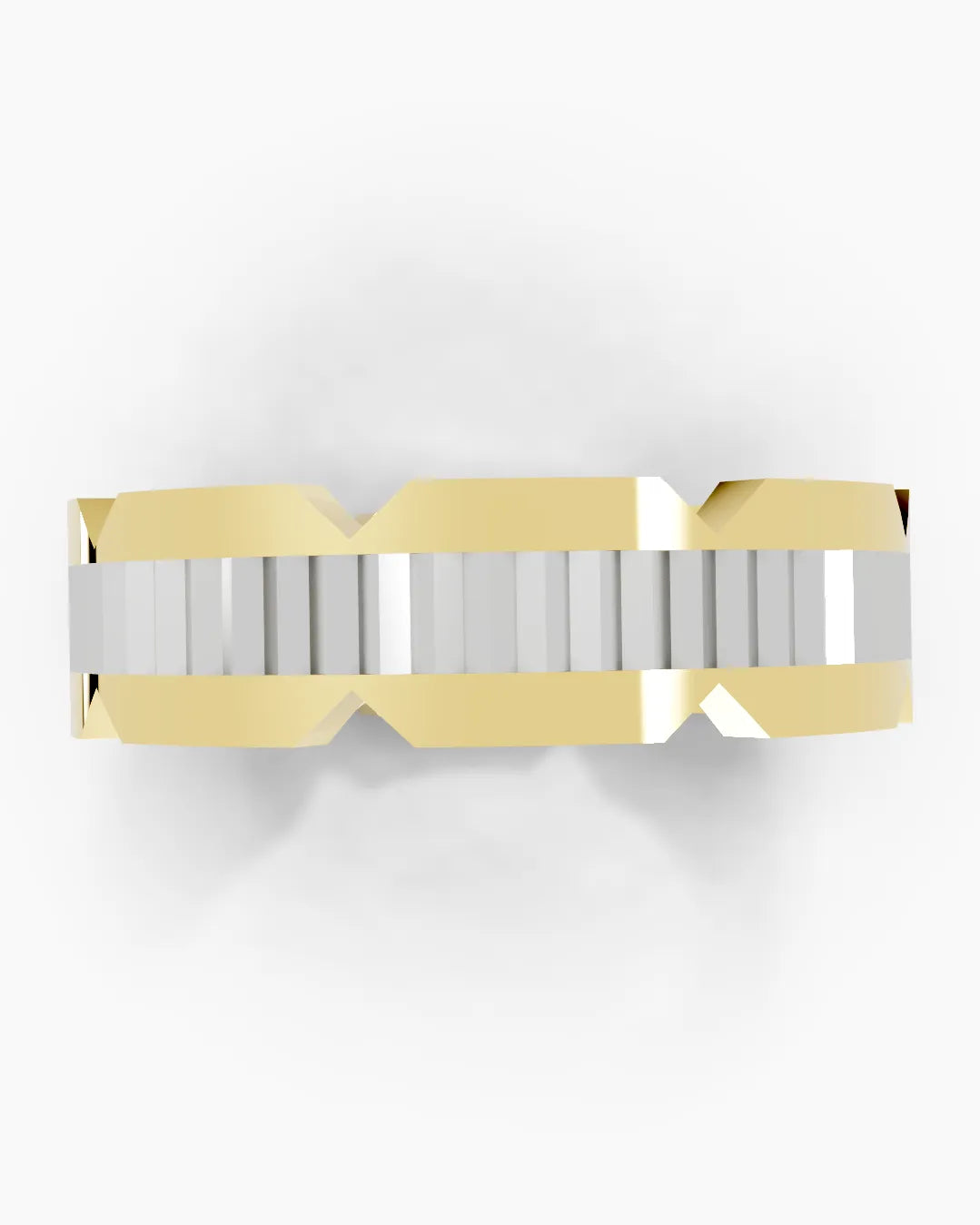 Milled Edge Men Ring