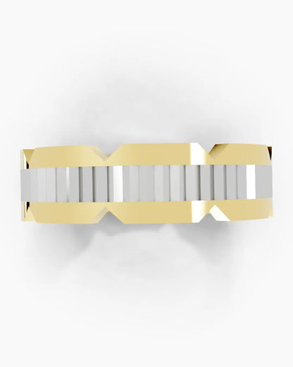 Milled Edge Men Ring