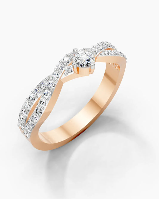 Eternal Criss-Cross Women Ring