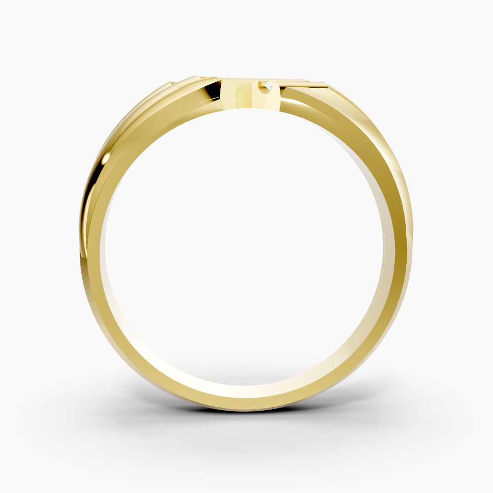 Aurora Column Men Ring