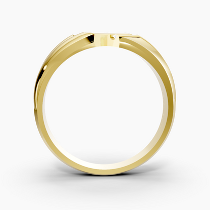 Aurora Column Men Ring