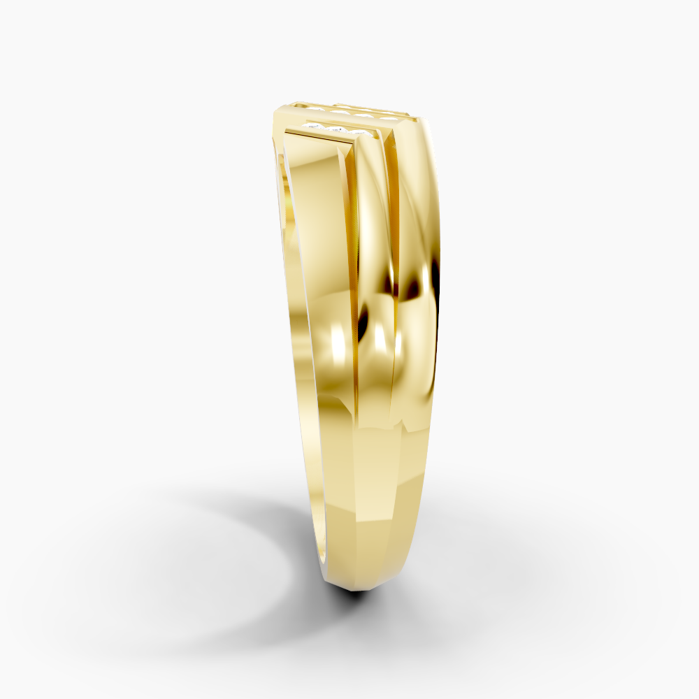 Aurora Column Men Ring