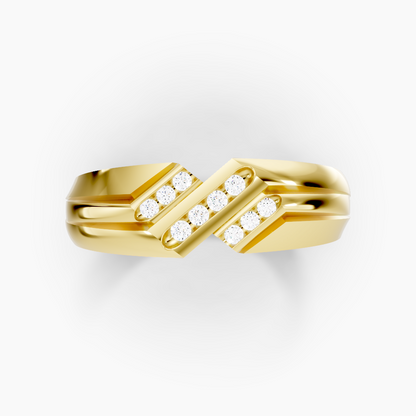 Aurora Column Men Ring