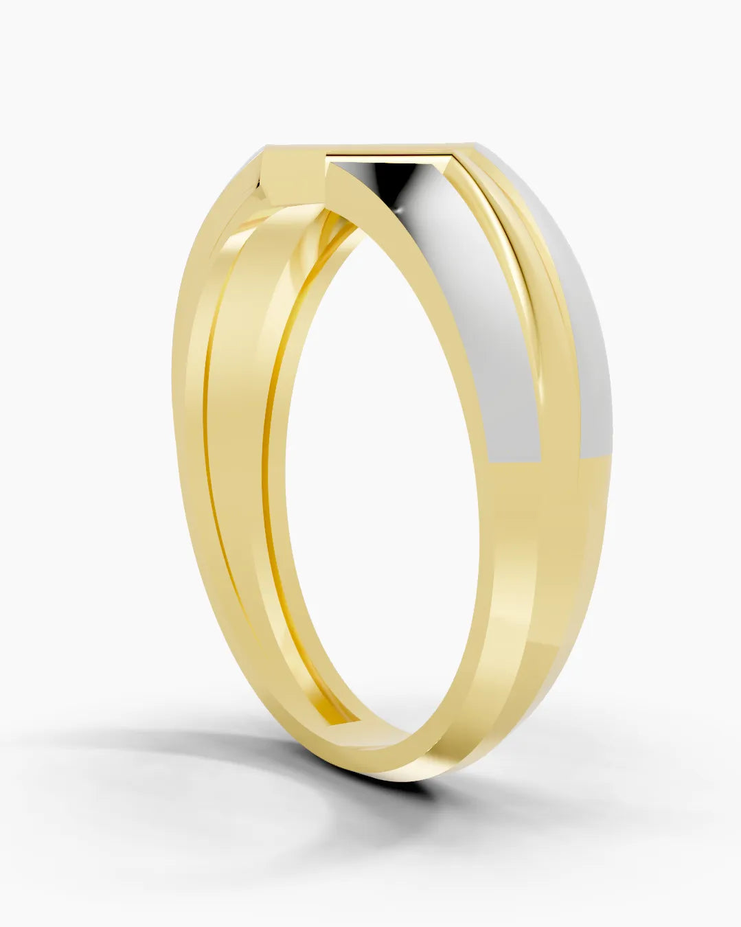 Solstice Column Men Ring