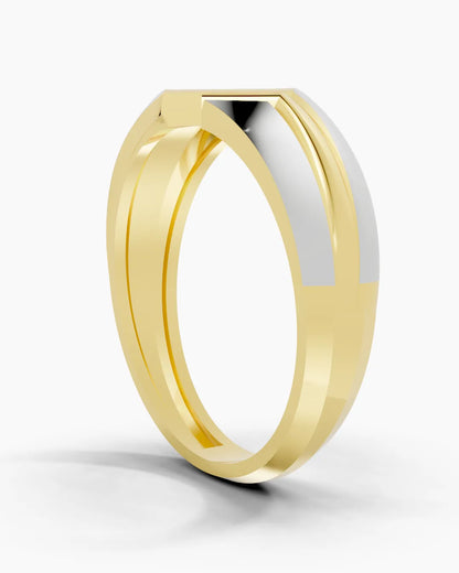 Solstice Column Men Ring