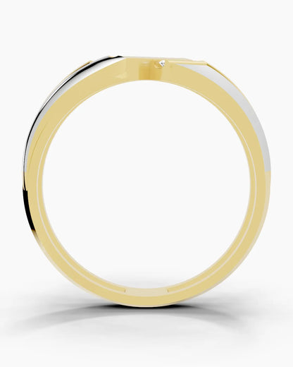 Solstice Column Men Ring