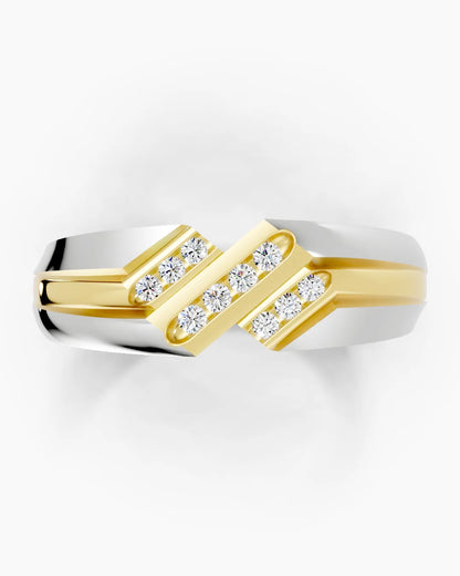Solstice Column Men Ring