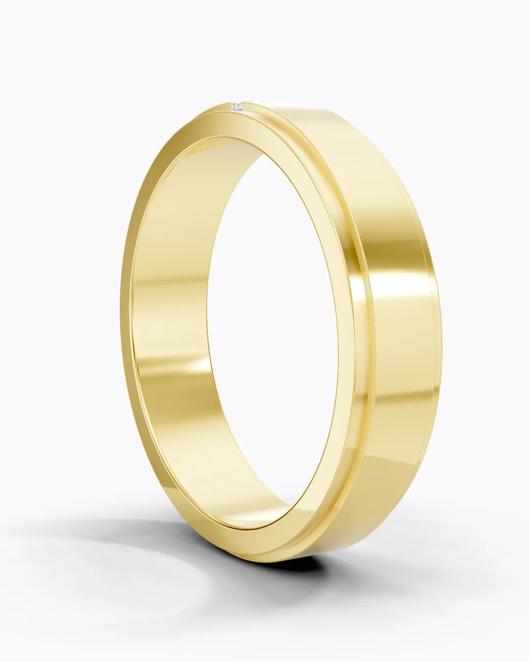 Majestic V-Cut Men Ring