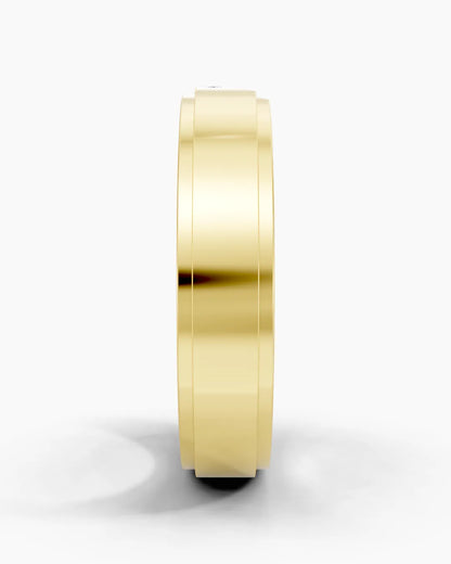 Majestic V-Cut Men Ring