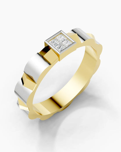 Square Core Men Ring