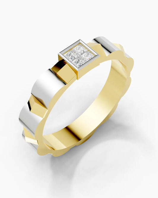Square Core Men Ring