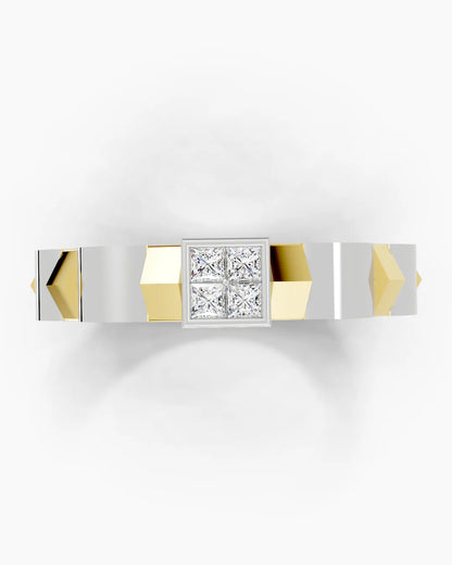 Square Core Men Ring