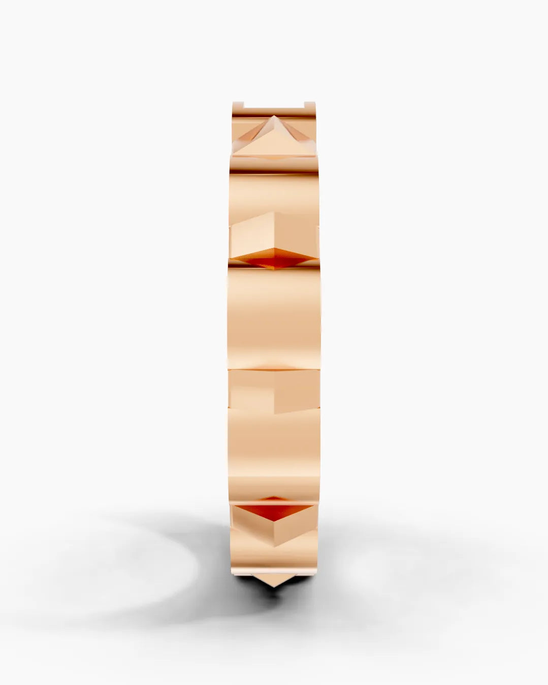 Matrix Square Men Ring