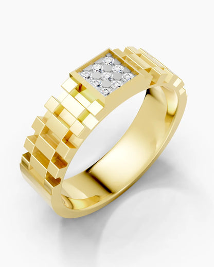 Cascade Brilliance Men Ring