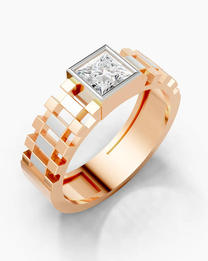 Vortex Luster Men Ring