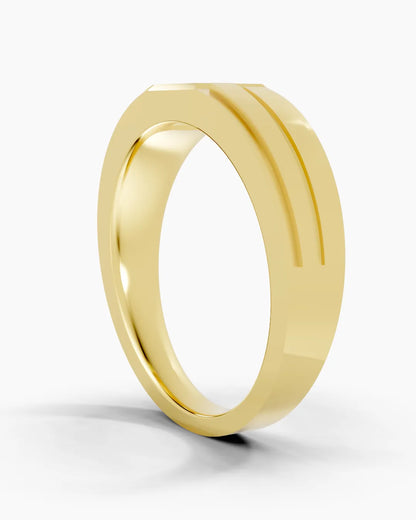 Column Cluster Men Ring