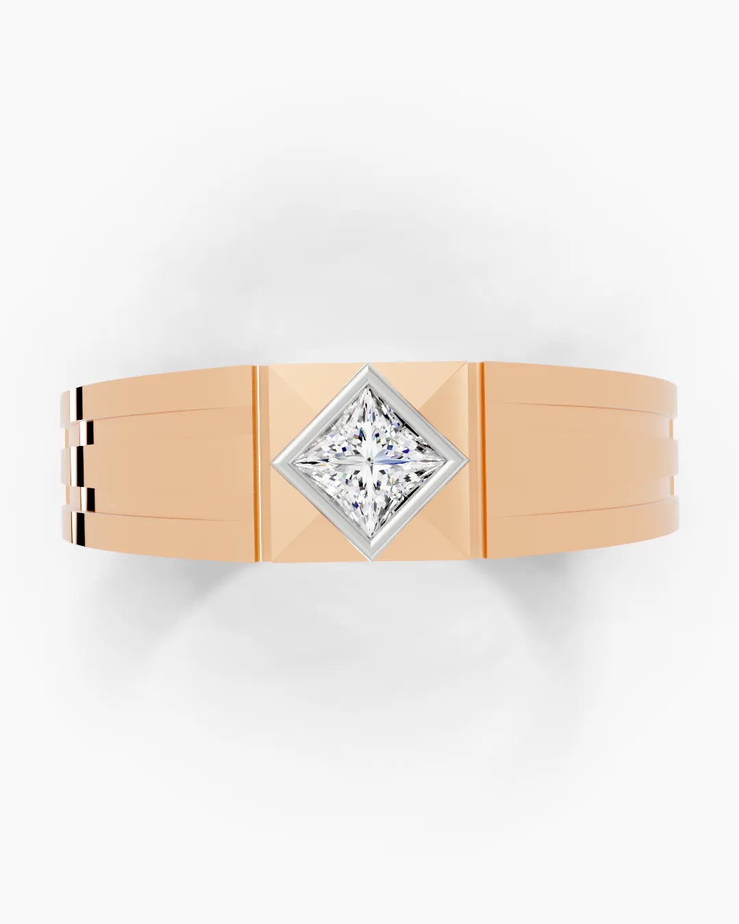 Spire Bezel Men Ring