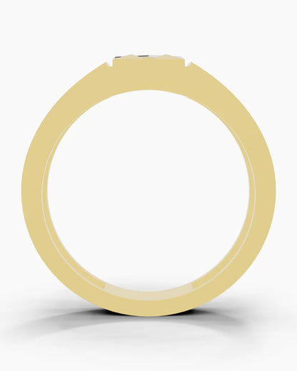 Aureole Bezel Men Ring