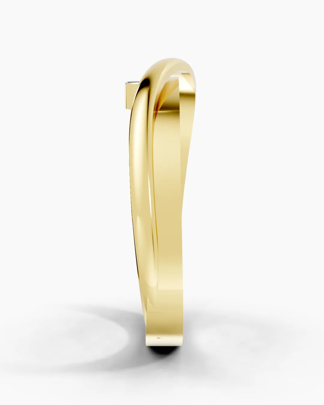 Twin Wave Men Ring