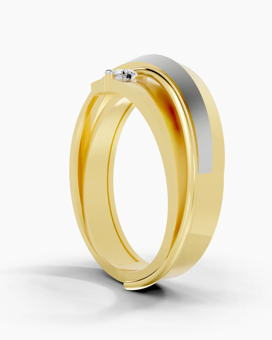 Vertex Crest Men Ring