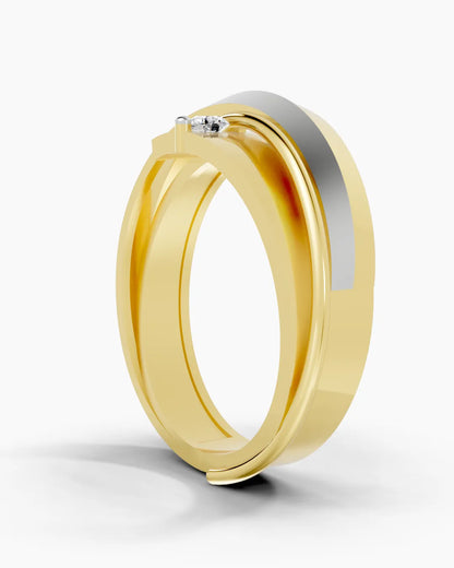 Vertex Crest Men Ring