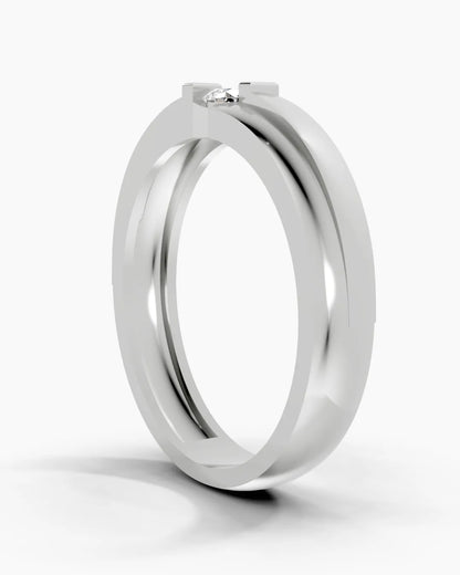 Halo Line Men Ring
