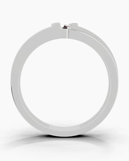 Halo Line Men Ring