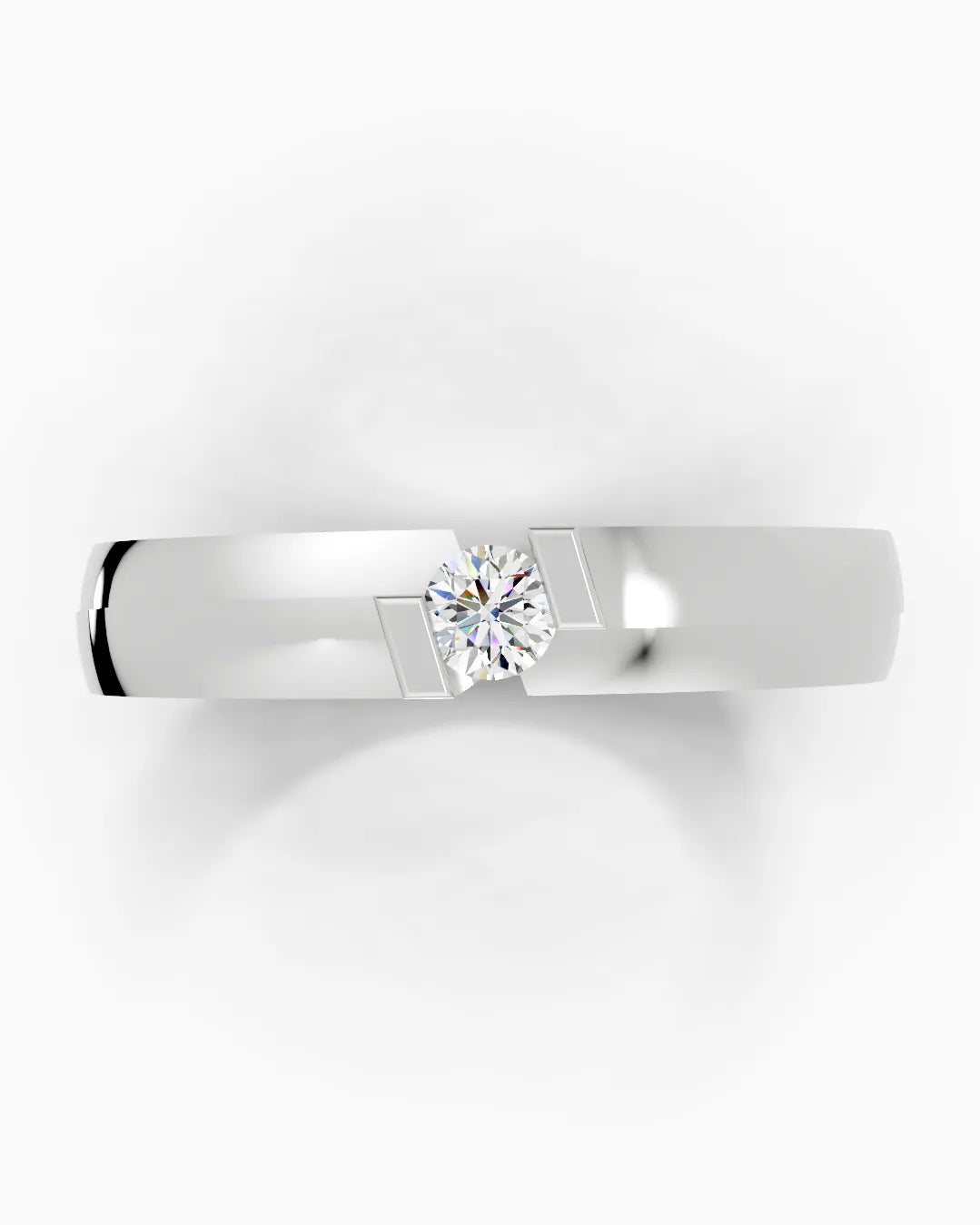 Halo Line Men Ring