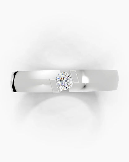 Halo Line Men Ring