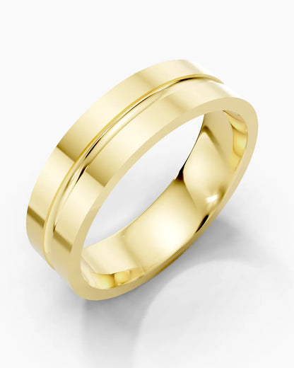 Dual Edge Classic Men Ring