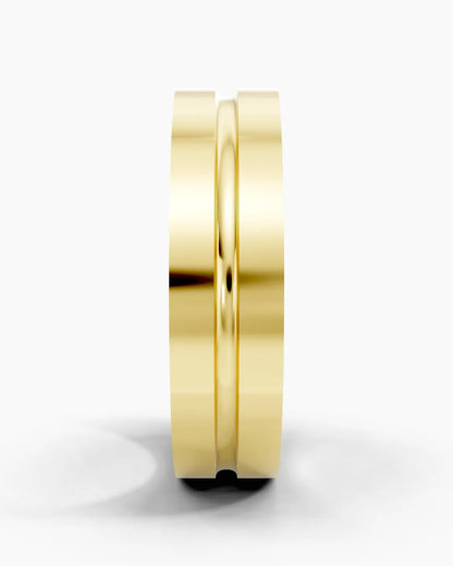 Dual Edge Classic Men Ring
