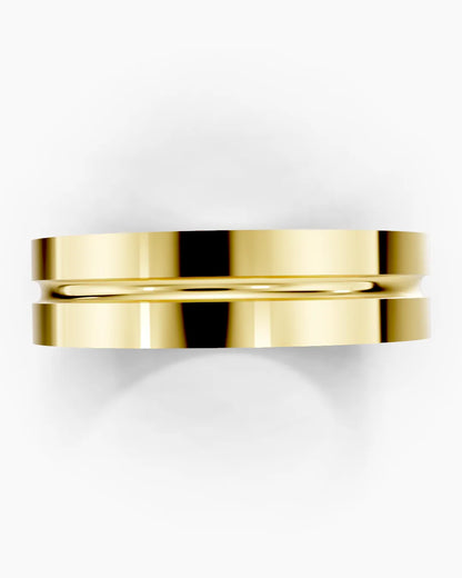 Dual Edge Classic Men Ring