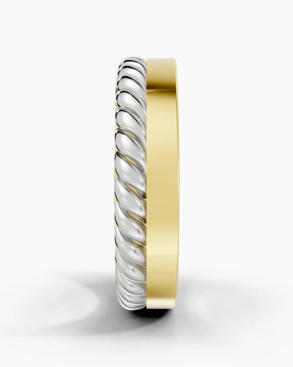 Twistedge Men Ring