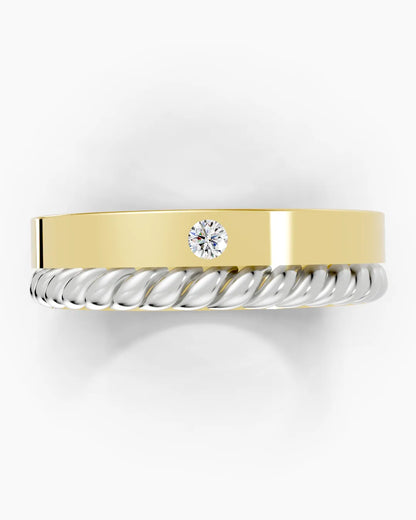 Edgefold Men Ring