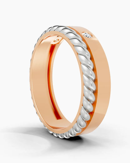 Ropestone Men Ring