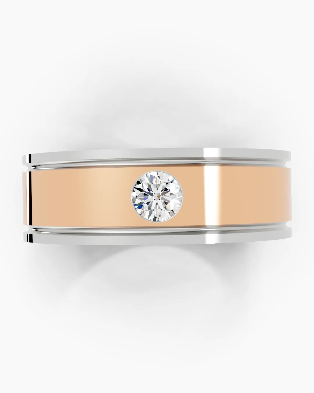 Silent Light Men Ring
