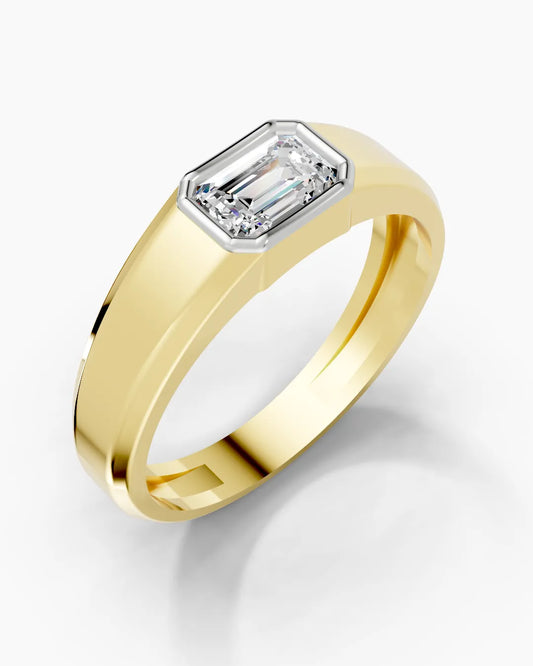 Quiet Frame Men Ring