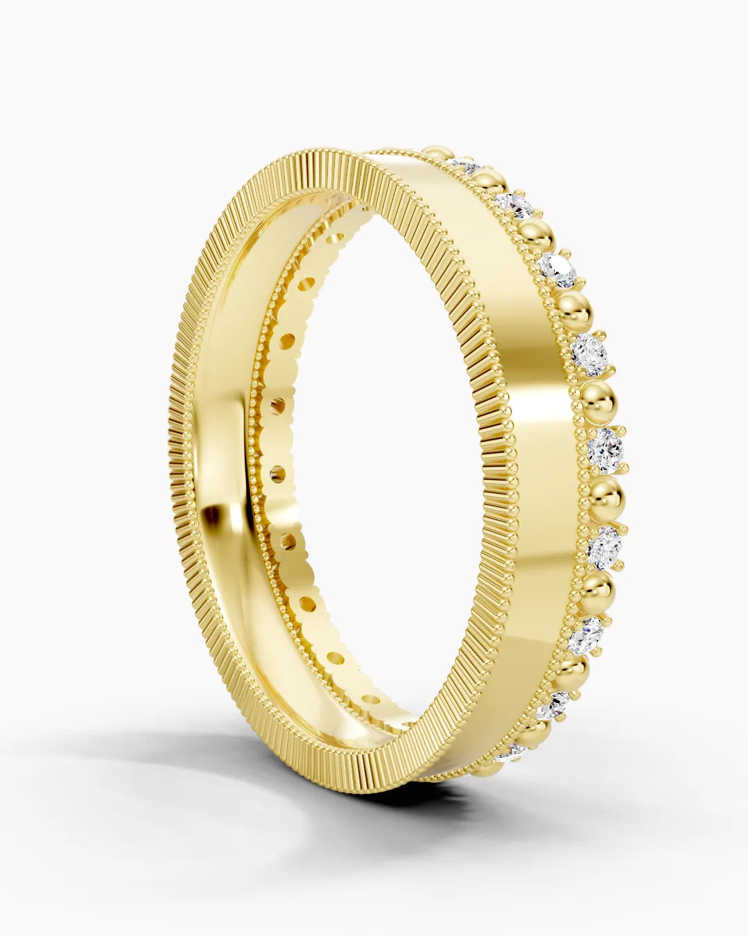 Vintage Beaded Women Ring