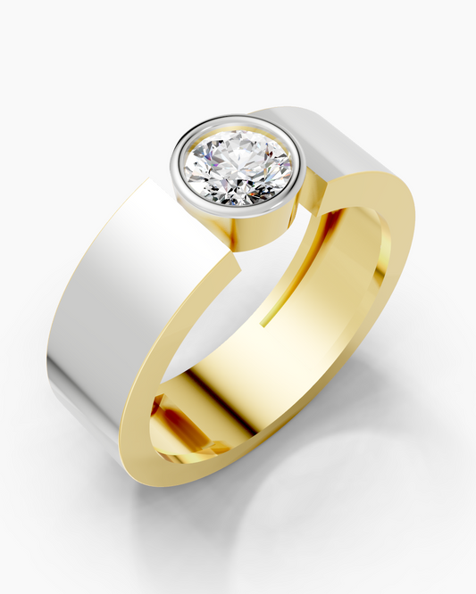 Clear Nest Men Ring