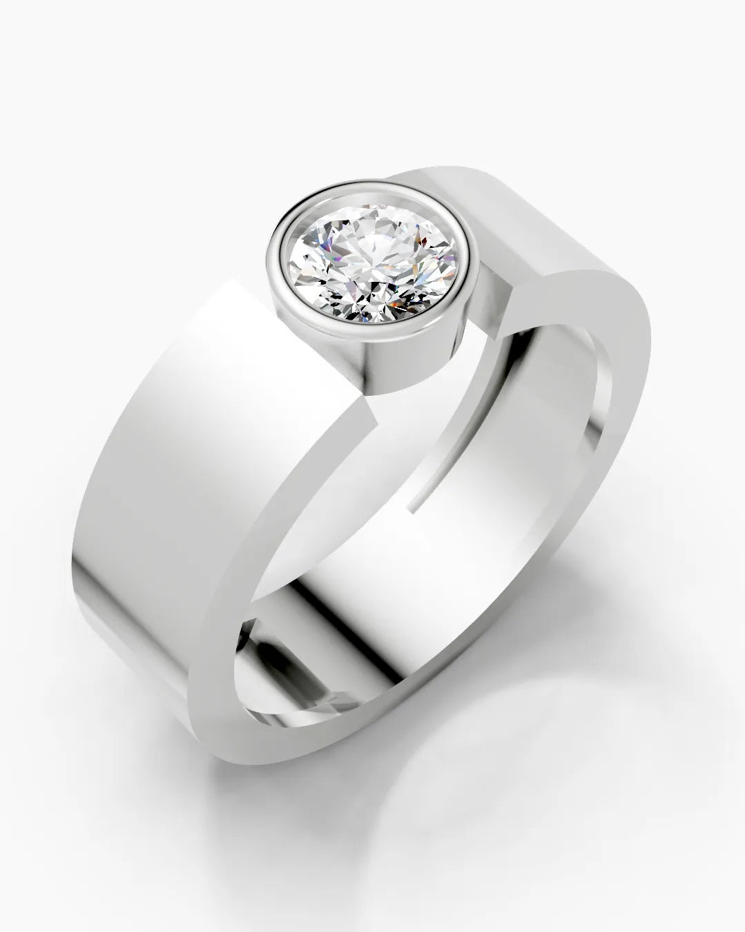 Clear Nest Men Ring